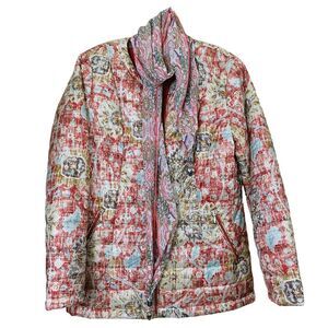 Klass Quilted Graphic Jacket , Top, Scarf Set United Kingdom